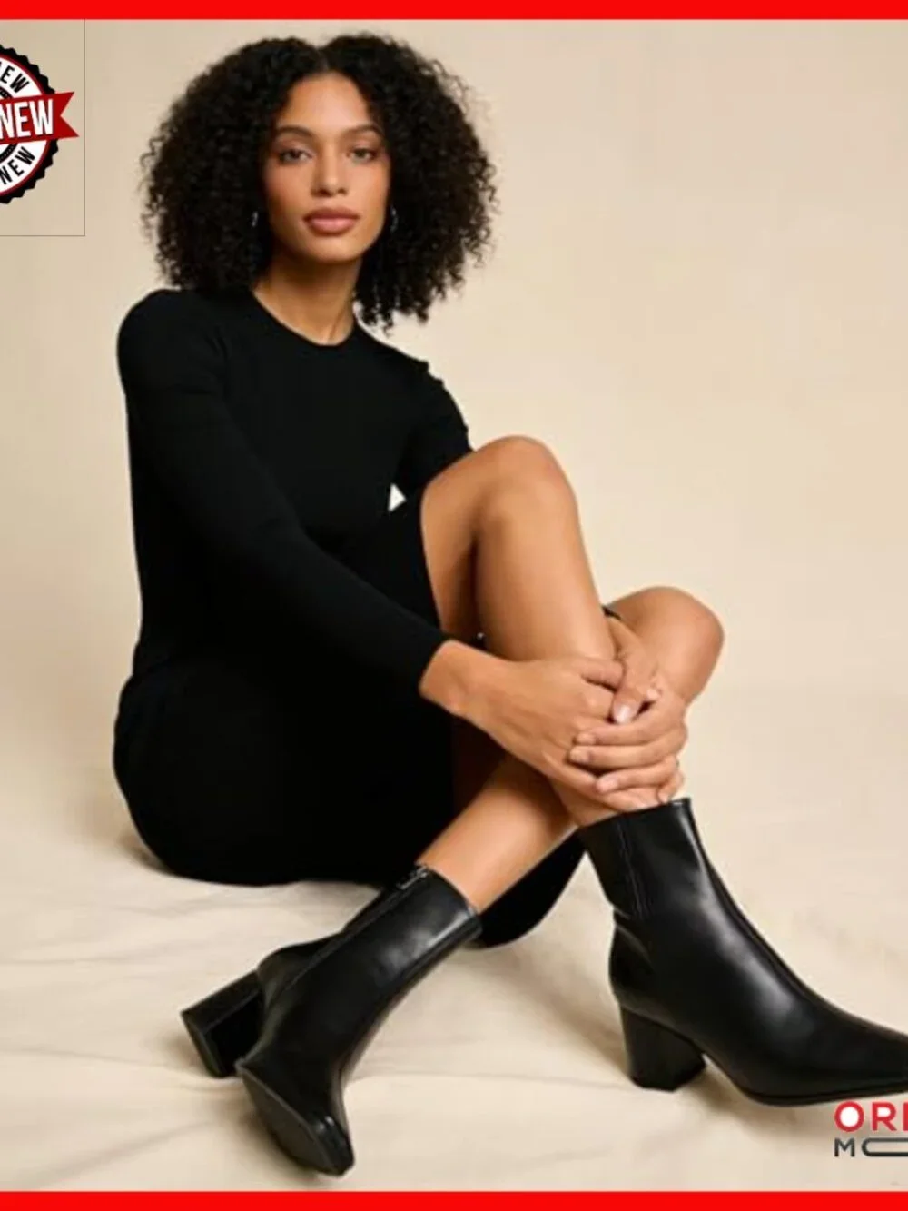 Square Toe Ankle Boots Chunky Block Heel Low Heel Booties Side Zipper